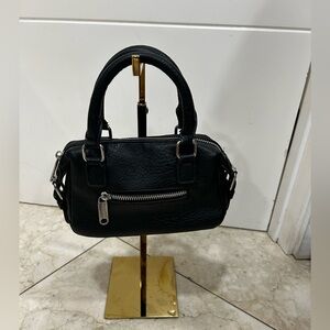 Forever 21 Black Mini Bag with Chain Strap